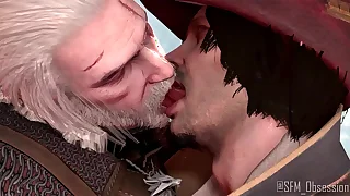 FULL&colon; Gay Lark Characters Kiss thither Tongue &lbrack;Obbi-mation&rsqb;